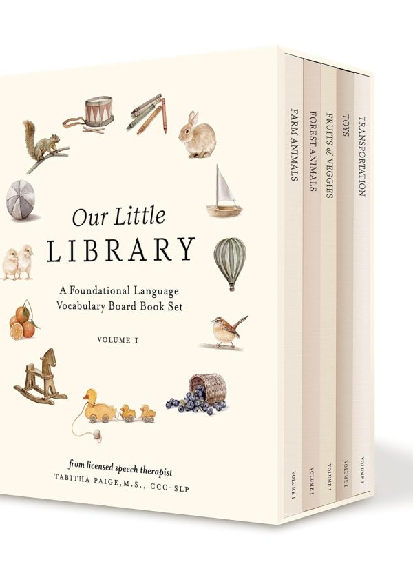 Boost Early Learning with Our Little Library Board Book Set